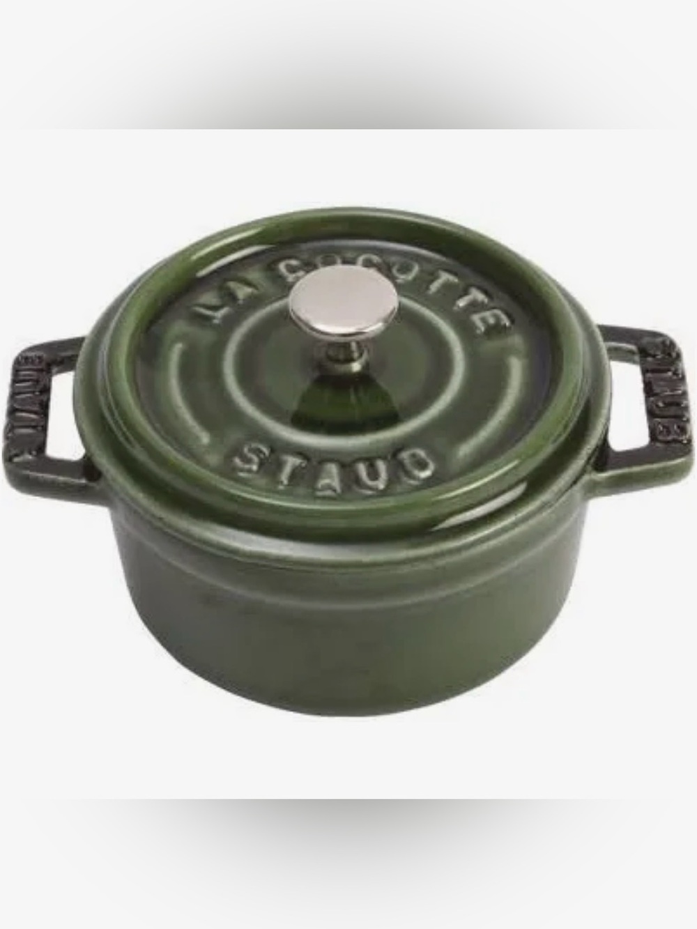 New Staub Basil Mini Cocotte
